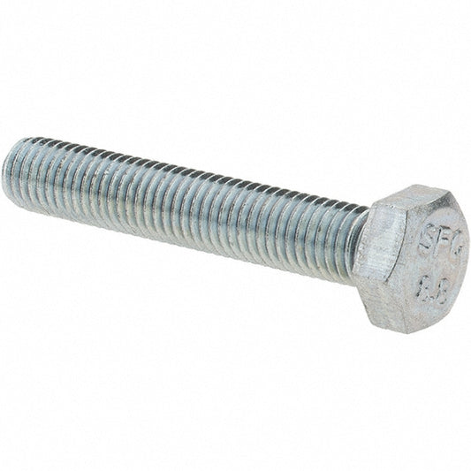 Value Collection MP42049 Hex Head Cap Screw M7 x 1.00 x 40 mm, Grade 8.8 Steel, Zinc-Plated