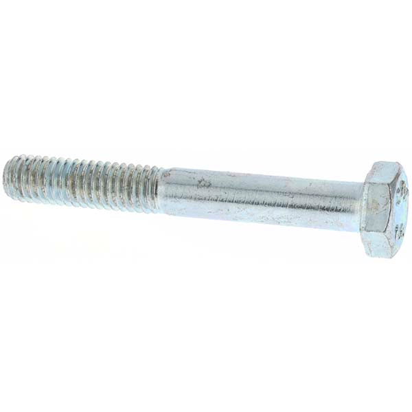 Value Collection MP42038 Hex Head Cap Screw M6 x 1.00 x 45 mm, Grade 8.8 Steel, Zinc-Plated