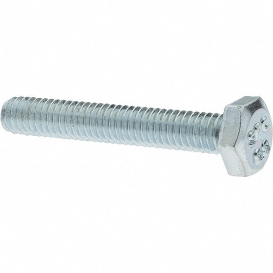 Value Collection 42005 Hex Head Cap Screw M4 x 0.70 x 25 mm, Grade 8.8 Steel, Zinc-Plated