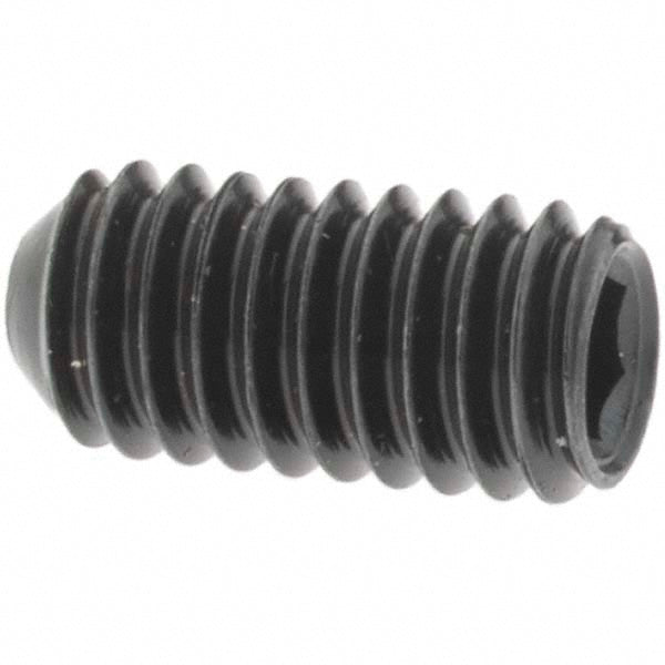 Value Collection 42912 Set Screw M4 x 0.70 x 8 mm, Cup Point, Alloy Steel, Grade 14.9 (45H)