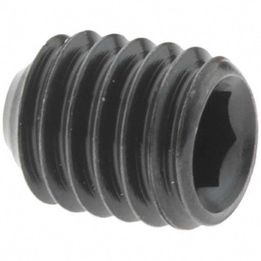 Value Collection 42919 Set Screw M5 x 0.80 x 6 mm, Cup Point, Alloy Steel, Grade 14.9 (45H)