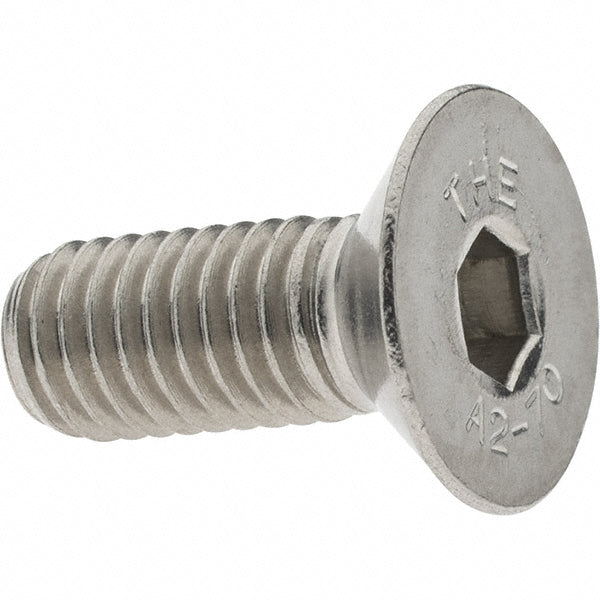 Value Collection 47032 Flat Socket Cap Screw M8x1.25, 18-8 Stainless Steel