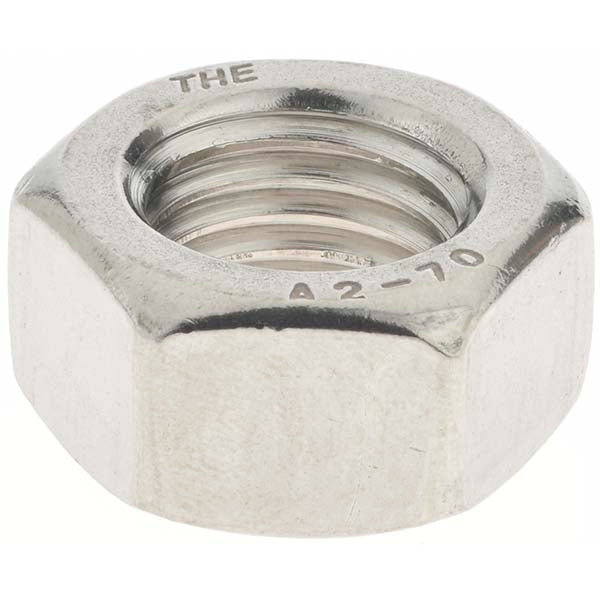 Value Collection 47388 M16x2.00 Stainless Steel Right Hand Hex Nut