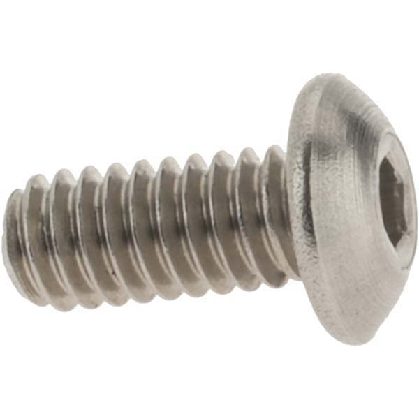 Value Collection 93075 Button Socket Cap Screw #8-32 x 3/8, Stainless Steel