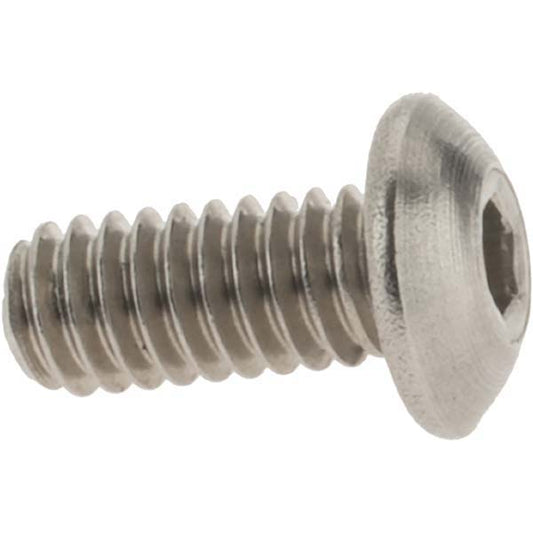 Value Collection 93075 Button Socket Cap Screw #8-32 x 3/8, Stainless Steel