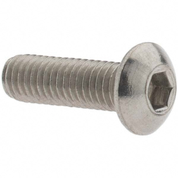 Value Collection 93096 #10-32 5/8" Length Under Head Hex Socket Drive Button Socket Cap Screw