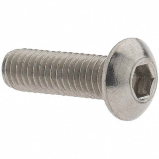 Value Collection 93096 #10-32 5/8" Length Under Head Hex Socket Drive Button Socket Cap Screw