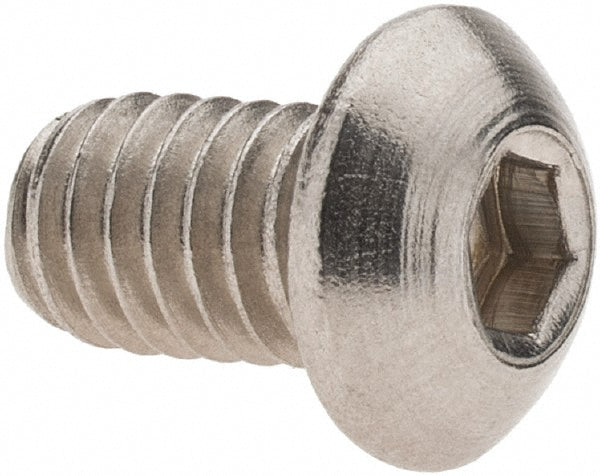 Fasteners  93122 5/16-18 1/2" Length Under Head Hex Socket Drive Button Socket Cap Screw