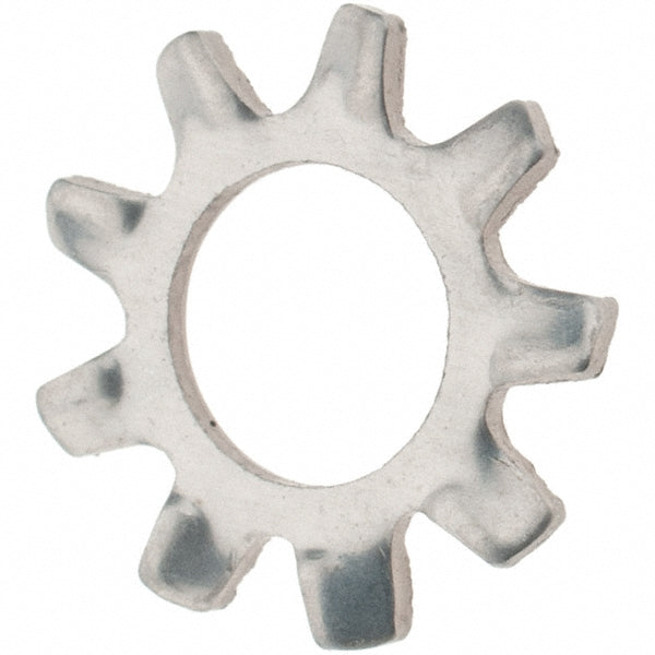 Value Collection 93804 #10 Screw, 0.204" ID, Stainless Steel External Tooth Lock Washer