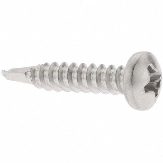 Value Collection 95533 #6, Pan Head, Phillips Drive, 3/4" Length Under Head, #2 Point, Self Drilling Screw