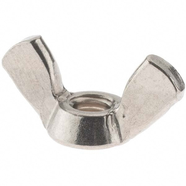 Value Collection A210001 M5x0.80 Metric Coarse, Stainless Steel Standard Wing Nut