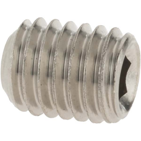 Value Collection C52000739 Set Screw M8 x 1.25 x 10 mm, Cup Point, Stainless Steel, Grade 316 & Austenitic Grade A4