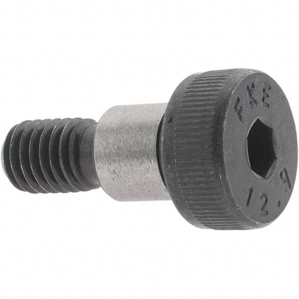 Value Collection A996790 Shoulder Screw 10 mm Shoulder Dia, 10 mm Shoulder Length, M8x1.25, 12.9 Alloy Steel, Hex Socket
