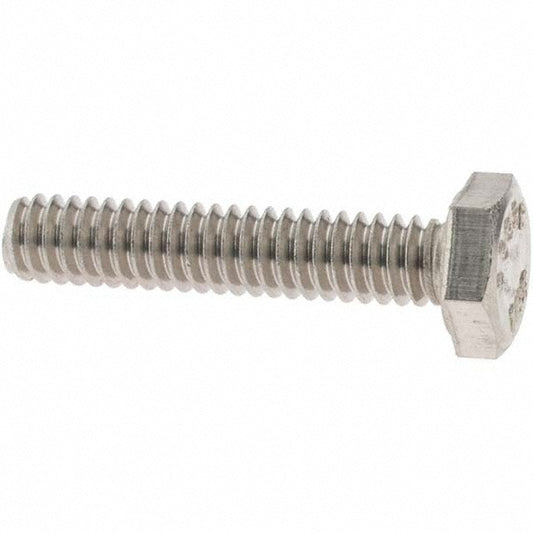 Value Collection A997203 Hex Head Cap Screw 1/4-20 x 1-1/4", Grade 18-8 Stainless Steel