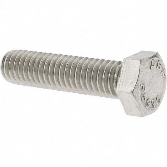 Value Collection A997210 Hex Head Cap Screw 3/8-16 x 1-1/2", Grade 18-8 Stainless Steel