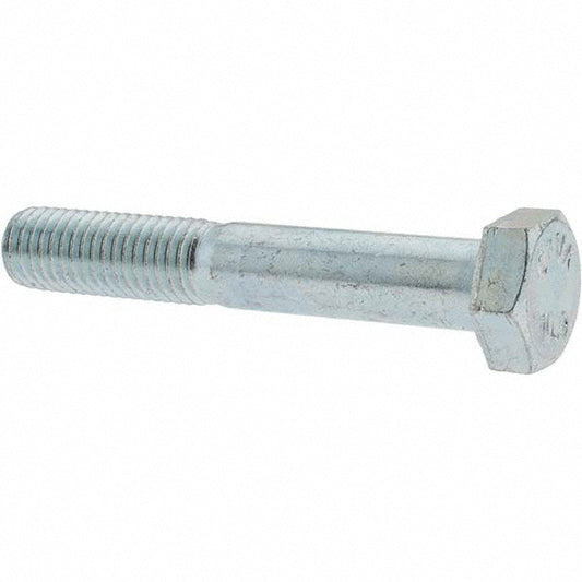 Value Collection C90426 Hex Head Cap Screw M12 x 1.75 x 75 mm, Grade 10.9 Steel, Zinc-Plated