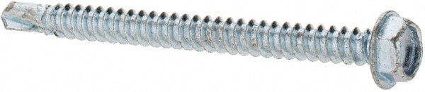Value Collection C96488 #8, Hex Washer Head, Hex Drive, 2" Length Under Head, #3 Point, Self Drilling Screw