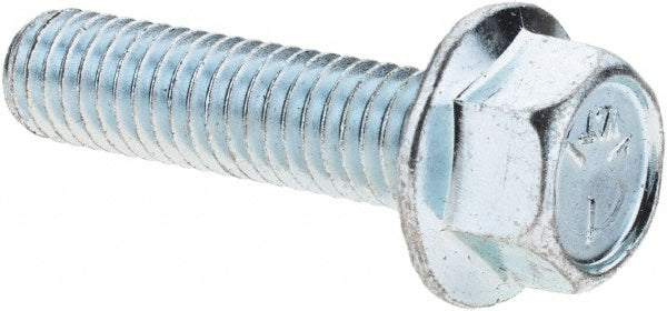 Value Collection KP24745 Serrated Flange Bolt 3/8-16 UNC, 1-1/2" Length Under Head, Fully Threaded