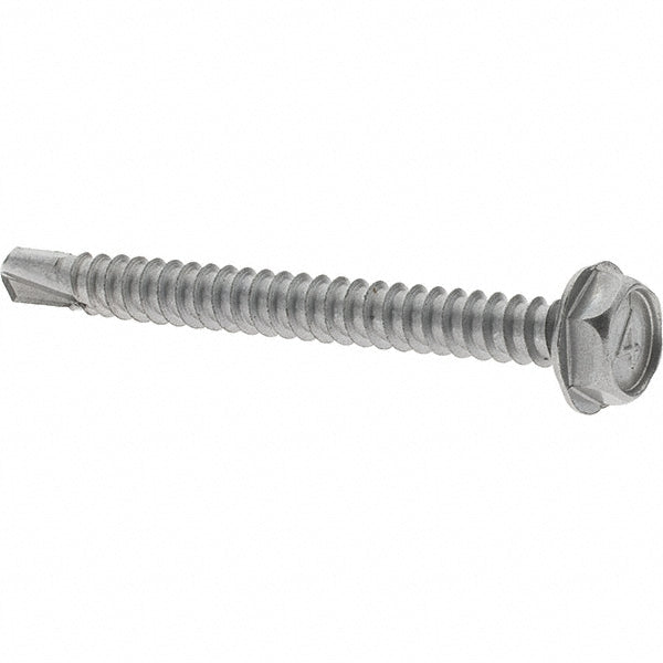 Value Collection C52000798 #10, Hex Washer Head, Hex Drive, 2" Length Under Head, #2 Point, Self Drilling Screw