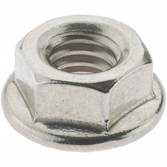 Value Collection KP720 5/16-18, 0.68" Flange Diam, Serrated Flange Nut