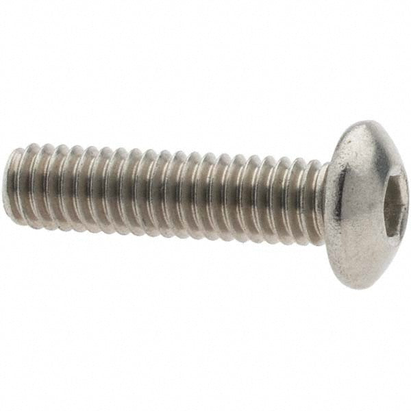 Value Collection KP82435 M4x0.70 16mm Length Under Head Hex Socket Drive Button Socket Cap Screw
