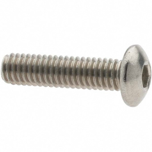 Value Collection KP82435 M4x0.70 16mm Length Under Head Hex Socket Drive Button Socket Cap Screw