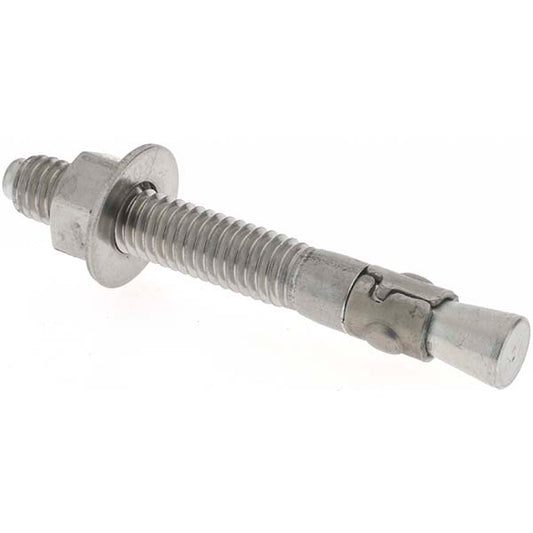 Value Collection KP9822 Concrete Wedge Anchor 3/8" Dia, 3" OAL, 1-5/8" Min Embedment