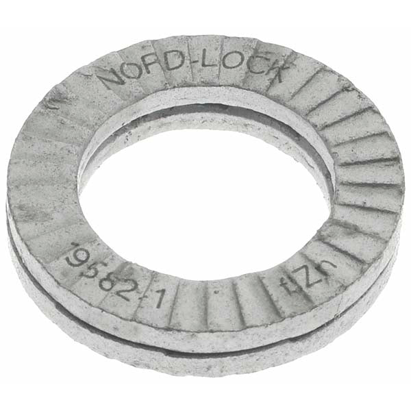 Value Collection MP31513 Wedge Lock Washer 0.534" OD, 0.344" ID, Steel, Grade 2, Zinc-Plated