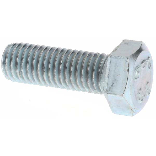 Value Collection MP42047 Hex Head Cap Screw M7 x 1.00 x 20 mm, Grade 8.8 Steel, Zinc-Plated
