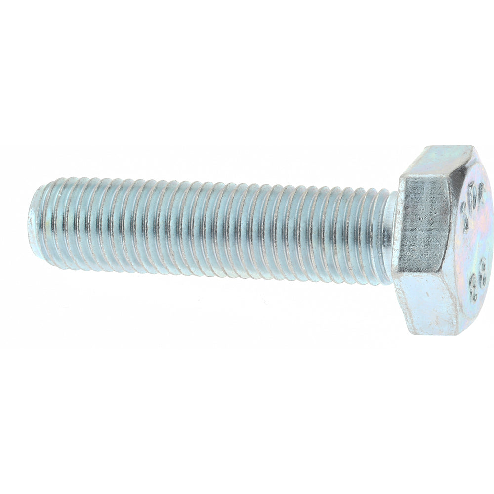 Value Collection MP42334 Hex Head Cap Screw M10 x 1.25 x 40 mm, Grade 8.8 Steel, Zinc-Plated