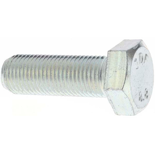 Value Collection MP42342 Hex Head Cap Screw M12 x 1.25 x 30 mm, Grade 8.8 Steel, Zinc-Plated