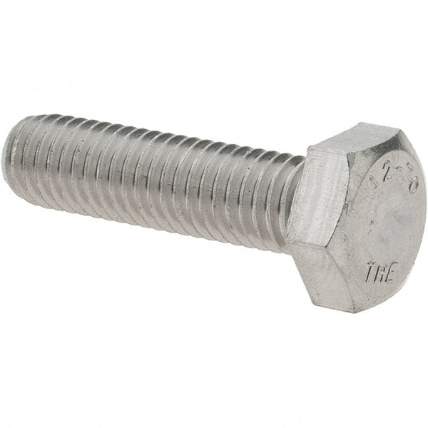 Value Collection MP47325 Hex Head Cap Screw M8 x 1.25 x 30 mm, Grade 18-8 & Austenitic Grade A2 Stainless Steel