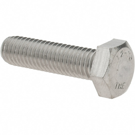 Value Collection MP47325 Hex Head Cap Screw M8 x 1.25 x 30 mm, Grade 18-8 & Austenitic Grade A2 Stainless Steel