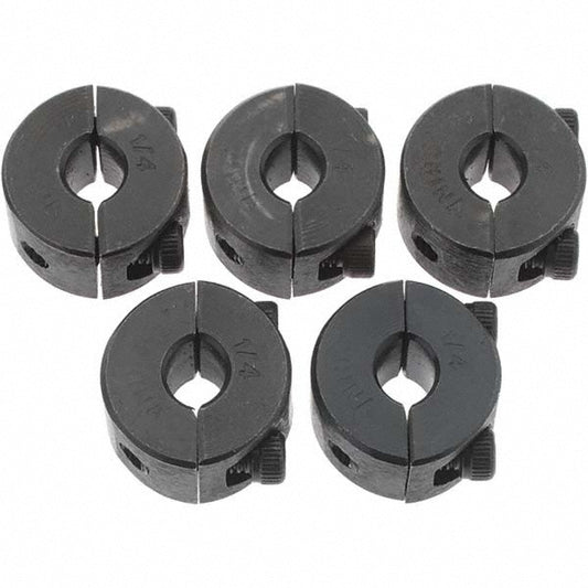 Value Collection 30870 Shaft & Clamp Collars Bore Diameter 2.375  Outside Diameter (Inch) 1/4  Outside Diameter (mm) 6.3500  Material Steel  