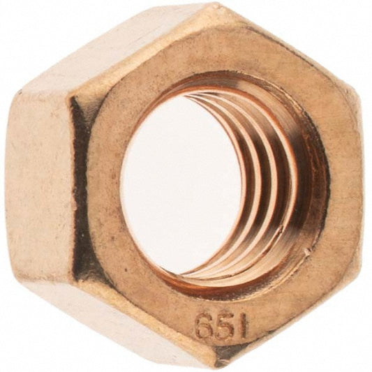 Value Collection 30767 3/8-16 UNC Silicon Bronze Right Hand Hex Nut