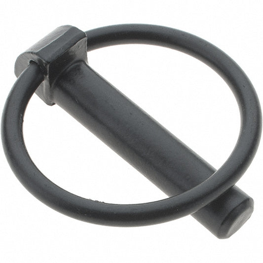Value Collection 2503 Lynch Pins Pin Material Steel  Pin Finish Zinc Yellow Dichromate Plated  Ring Material Spring Steel  Ring Wire Diameter (Inch) 3/16  Usable Length (Inch) 1-7/8  