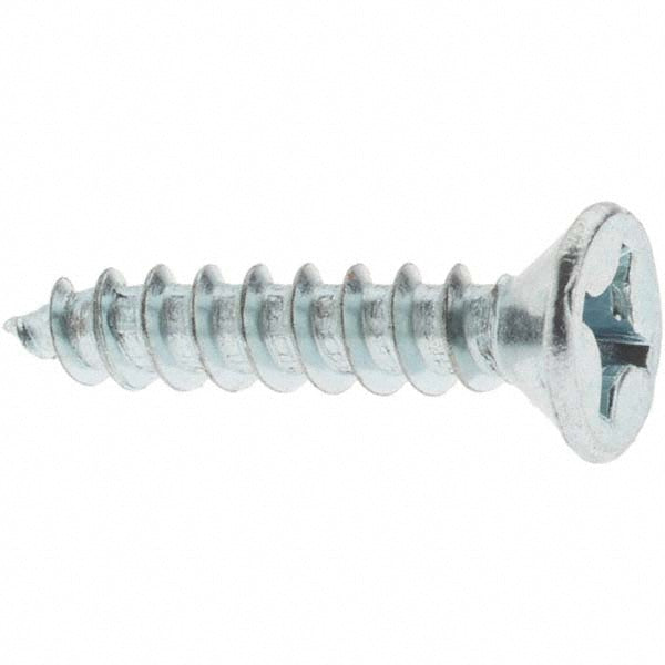 Value Collection C50000388 #10, 1" OAL, Phillips Drive, Flat Head Wood Screw
