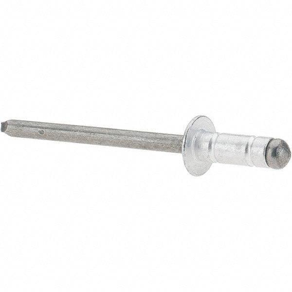 RivetKing ABS52-54RTP100 Blind Rivet Dome Head, Aluminum Body, Steel Mandrel