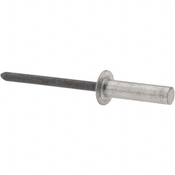 RivetKing ABS68CE/P100 Closed End Sealing Blind Rivet Size 6-8, Dome Head, Aluminum Body, Steel Mandrel