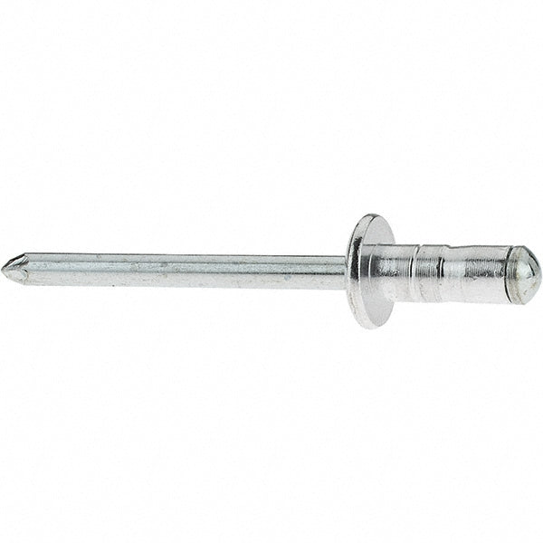 RivetKing /ABS62-64MG/RT/P100 Blind Rivet Dome Head, Aluminum Body, Steel Mandrel