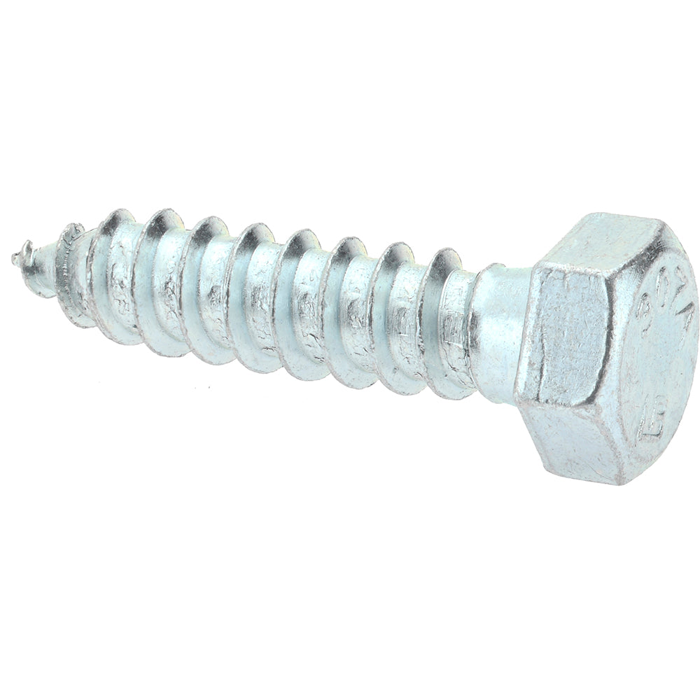 Value Collection C50000130 1/2 Screw, 2" Length Under Head, Steel, Hex Head Lag Screw