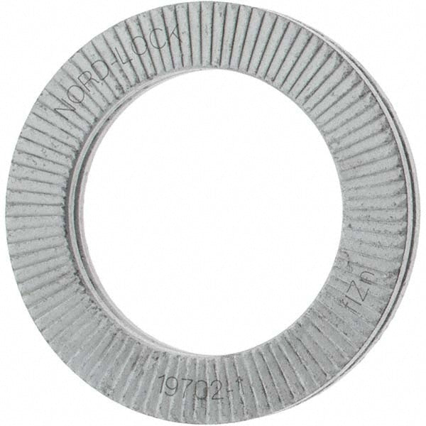 Value Collection 31520 Wedge Lock Washer Steel, Grade 2, Zinc-Plated