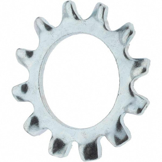Value Collection 31348 1/2" Screw, Steel External Tooth Lock Washer