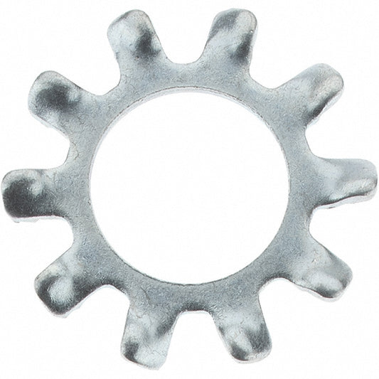 Value Collection 31344 1/4" Screw, Steel External Tooth Lock Washer