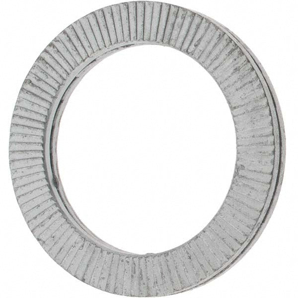 Value Collection 31521 Wedge Lock Washer 1.5354" OD, 1.1063" ID, Steel, Grade 2, Zinc-Plated
