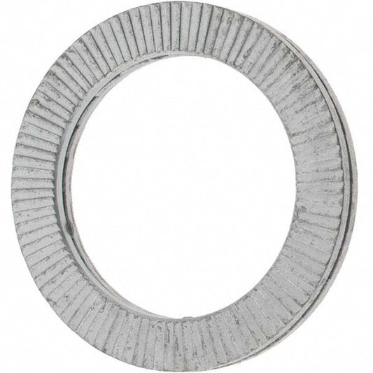 Value Collection 31521 Wedge Lock Washer 1.5354" OD, 1.1063" ID, Steel, Grade 2, Zinc-Plated