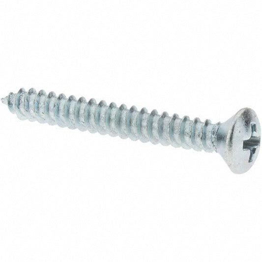 Value Collection C50000325 Sheet Metal Screw #10, Oval Head, Phillips