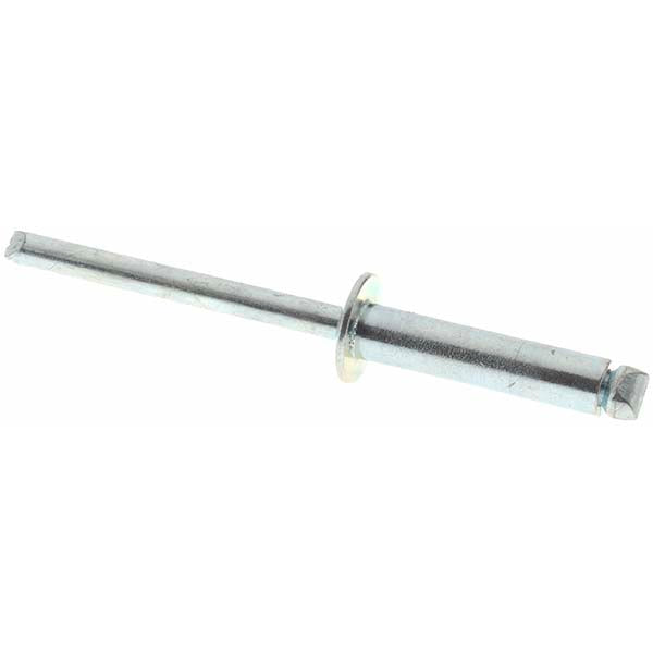 Value Collection 34193 Open End Blind Rivet Size 610, Dome Head, Steel Body, Steel Mandrel