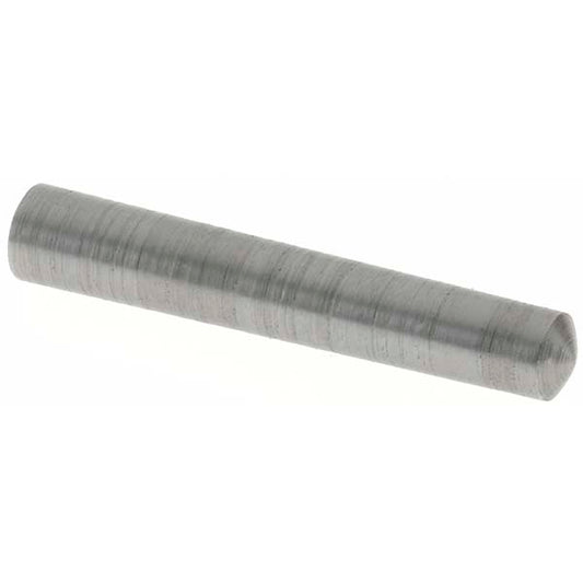 Value Collection 34826 Size 1, 0.1512" Small End Diam, 0.172" Large End Diam, Uncoated Steel Taper Pin