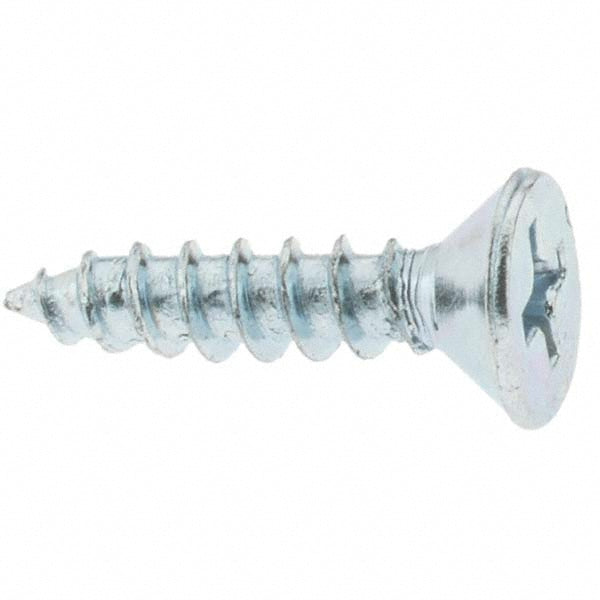 Value Collection C50000386 #8, 3/4" OAL, Phillips Drive, Flat Head Wood Screw